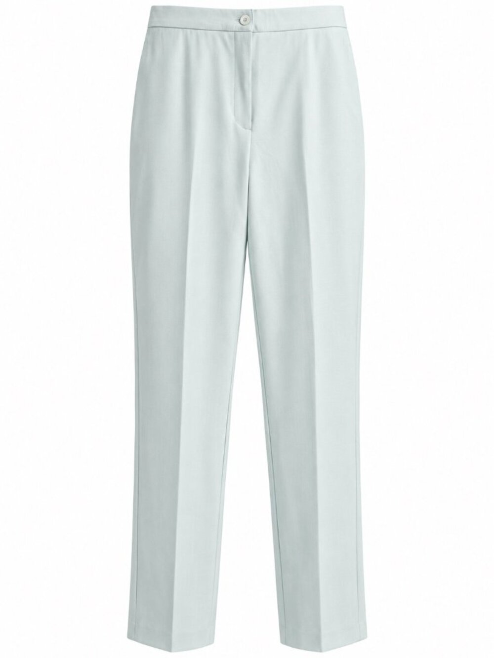 Briggs New York Womens Light Blue Pleated Trousers Size 12 Polyester Blend
